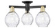 Innovations - 716-3F-BAB-G362 - Three Light Semi-Flush Mount - Arcadia - Black Antique Brass