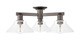 Innovations - 716-3F-OB-G132 - Three Light Semi-Flush Mount - Arcadia - Oil Rubbed Bronze