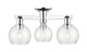 Innovations - 716-3F-PC-G124-6 - Three Light Semi-Flush Mount - Arcadia - Polished Chrome