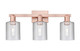 Innovations - 716-3W-AC-G112 - Three Light Bath Vanity - Arcadia - Antique Copper