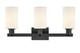 Arcadia Three Light Bath Vanity (716-3W-BK-G801)