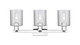 Arcadia Three Light Bath Vanity (716-3W-PC-G112)