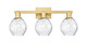 Innovations - 716-3W-SG-G362 - Three Light Bath Vanity - Arcadia - Satin Gold