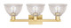 Arcadia Three Light Bath Vanity (716-3W-SG-G422)