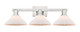 Innovations - 716-3W-SN-G131 - Three Light Bath Vanity - Arcadia - Brushed Satin Nickel