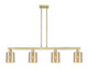 Innovations - 716-4I-AB-G116 - Four Light Island Pendant - Arcadia - Antique Brass