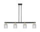 Innovations - 716-4I-BAB-G112 - Four Light Island Pendant - Arcadia - Black Antique Brass