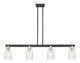 Innovations - 716-4I-BAB-G342 - Four Light Island Pendant - Arcadia - Black Antique Brass