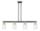 Innovations - 716-4I-BAB-G352 - Four Light Island Pendant - Arcadia - Black Antique Brass