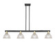 Innovations - 716-4I-BAB-G422 - Four Light Island Pendant - Arcadia - Black Antique Brass