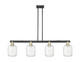 Innovations - 716-4I-BAB-G460-7CL - Four Light Island Pendant - Arcadia - Black Antique Brass