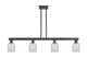 Innovations - 716-4I-BK-G2511 - Four Light Island Pendant - Arcadia - Matte Black