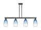 Innovations - 716-4I-BK-G480-6SB - Four Light Island Pendant - Arcadia - Matte Black