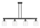 Innovations - 716-4I-BK-G558-6CL - Four Light Island Pendant - Arcadia - Matte Black