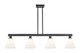 Innovations - 716-4I-BK-GBC-81 - Four Light Island Pendant - Arcadia - Matte Black