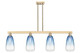 Innovations - 716-4I-CB-G480-6SB - Four Light Island Pendant - Arcadia - Champagne Bronze