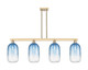 Innovations - 716-4I-CB-G482-7SB - Four Light Island Pendant - Arcadia - Champagne Bronze