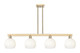 Innovations - 716-4I-CB-G483-8OP - Four Light Island Pendant - Arcadia - Champagne Bronze