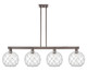 Innovations - 716-4I-OB-G122-10RW - Four Light Island Pendant - Arcadia - Oil Rubbed Bronze