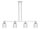 Innovations - 716-4I-PC-G559-5SDY - Four Light Island Pendant - Arcadia - Polished Chrome