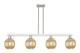 Innovations - 716-4I-SN-G458-7ME - Four Light Island Pendant - Arcadia - Brushed Satin Nickel