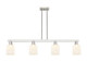 Innovations - 716-4I-SN-G559-5GWH - Four Light Island Pendant - Arcadia - Brushed Satin Nickel