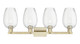 Arcadia Four Light Bath Vanity (716-4W-AB-G457-6CL)