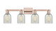Innovations - 716-4W-AC-G2511 - Four Light Bath Vanity - Arcadia - Antique Copper