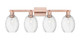 Innovations - 716-4W-AC-G459-6CL - Four Light Bath Vanity - Arcadia - Antique Copper