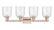 Arcadia Four Light Bath Vanity (716-4W-AC-G558-6SDY)