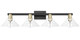 Innovations - 716-4W-BAB-G132 - Four Light Bath Vanity - Arcadia - Black Antique Brass