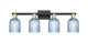 Innovations - 716-4W-BAB-G559-5BL - Four Light Bath Vanity - Arcadia - Black Antique Brass