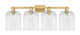 Innovations - 716-4W-BB-G559-8CL - Four Light Bath Vanity - Arcadia - Brushed Brass
