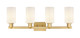 Arcadia Four Light Bath Vanity (716-4W-BB-G801)