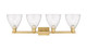 Arcadia Four Light Bath Vanity (716-4W-BB-GBD-754)