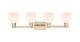 Arcadia Four Light Bath Vanity (716-4W-CB-G121-6)