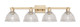 Innovations - 716-4W-CB-G422 - Four Light Bath Vanity - Arcadia - Champagne Bronze