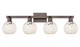 Innovations - 716-4W-OB-G1216-6WM - Four Light Bath Vanity - Arcadia - Oil Rubbed Bronze
