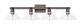 Innovations - 716-4W-OB-G132 - Four Light Bath Vanity - Arcadia - Oil Rubbed Bronze