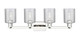 Arcadia Four Light Bath Vanity (716-4W-PN-G112)