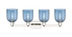 Arcadia Four Light Bath Vanity (716-4W-PN-G558-6BL)