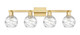 Innovations - 716-4W-SG-G1213-6CL - Four Light Bath Vanity - Arcadia - Satin Gold