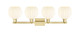Arcadia Four Light Bath Vanity (716-4W-SG-G1217-8WV)