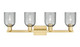 Arcadia Four Light Bath Vanity (716-4W-SG-G257)