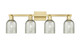 Innovations - 716-4W-SG-G259 - Four Light Bath Vanity - Arcadia - Satin Gold