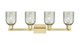 Arcadia Four Light Bath Vanity (716-4W-SG-G259)