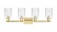 Arcadia Four Light Bath Vanity (716-4W-SG-G342)
