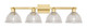 Innovations - 716-4W-SG-G422 - Four Light Bath Vanity - Arcadia - Satin Gold