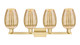 Arcadia Four Light Bath Vanity (716-4W-SG-G457-6ME)