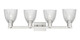 Arcadia Four Light Bath Vanity (716-4W-SN-G382)